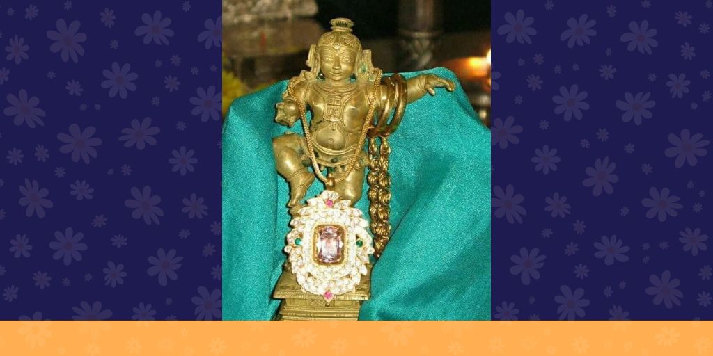 Mūla Gopālakr̥ṣṇa Dēvaru statue